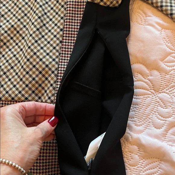 Zara Woman Plaid Mini Dress - Picture 10 of 12